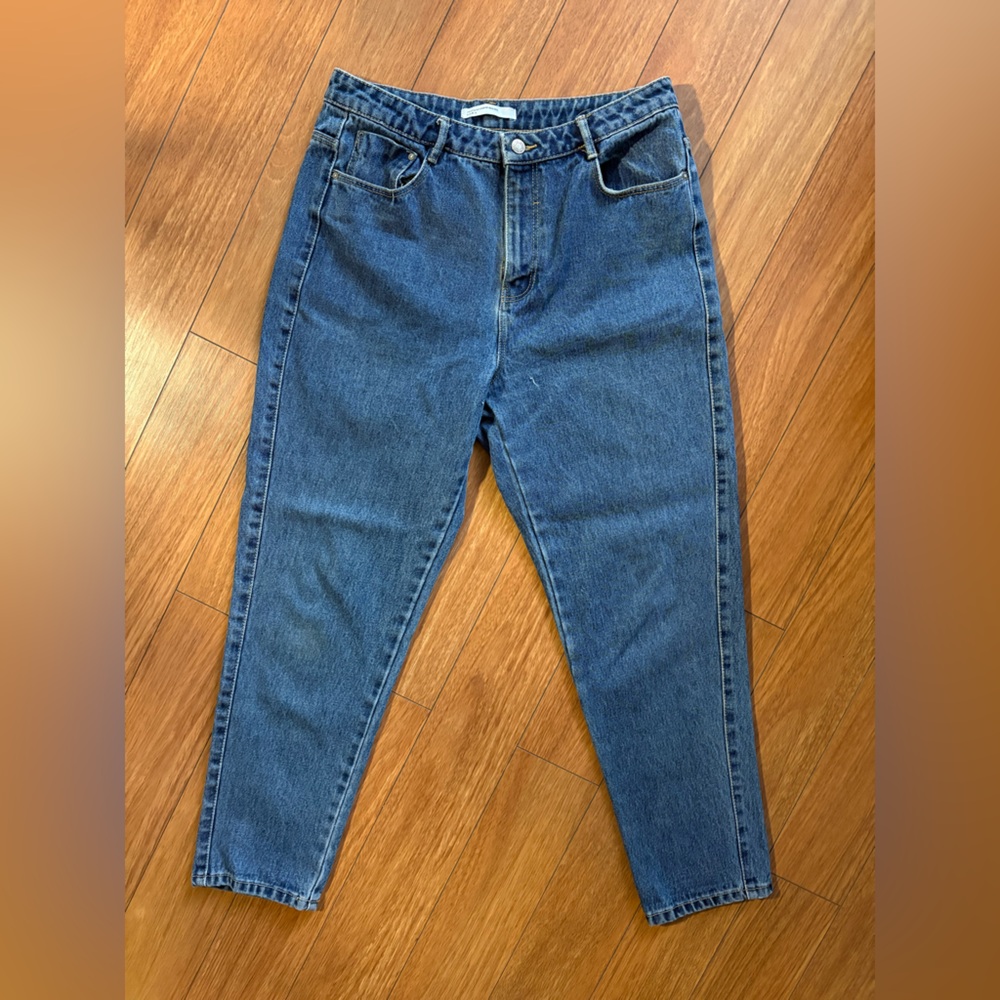 Zara Relaxed Fit Blue Jeans